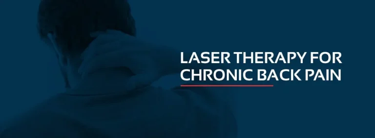 Laser therapy for chronic back pain