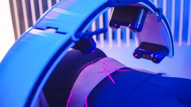 Person Using Erchonia Zerona® VZ8 Laser for Fat Loss